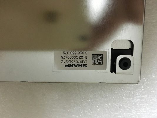 LQ070Y5DG12 Sharp 7 &quot;LCM 800 × 480RGB ENDÜSTRİYEL LCD EKRAN