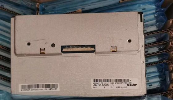 7 &quot;LCM 800 × 480RGB 380cd / m² LQ070Y3LG05 Sharp TFT LCD Ekran