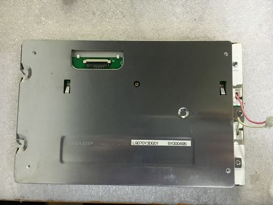 7 &quot;LCM 800 × 480RGB 380cd / m² LQ070Y3DG01 Sharp TFT LCD Ekran