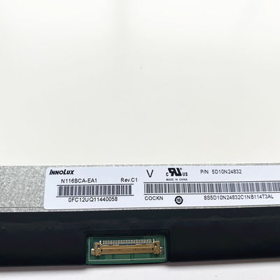 N116BCA-EA1 Innolux 11,6&quot; 1366(RGB)×768 250 cd/m² ENDÜSTRİYEL LCD EKRAN