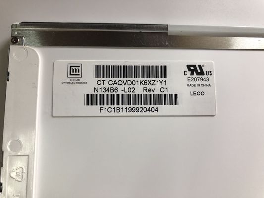 N134B6-L02 CMO 13.4&quot; 1366(RGB)×768 220 cd/m² ENDÜSTRİYEL LCD EKRAN