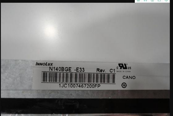 N140BGE-E33 INNOLUX 14,0&quot; 1366(RGB)×768 220 cd/m² ENDÜSTRİYEL LCD EKRAN
