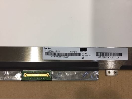 N140BGN-E42 INNOLUX 14.0&quot; 1366(RGB)×768 220 cd/m² ENDÜSTRİYEL LCD EKRAN