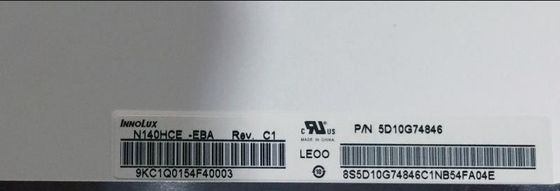 N140HCE-EBA INNOLUX 14.0&quot; 1920(RGB)×1080 220 cd/m² ENDÜSTRİYEL LCD EKRAN