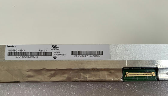 N156BGN-E43 Innolux 15.6&quot; 1366(RGB)×768 220 cd/m² ENDÜSTRİYEL LCD EKRAN