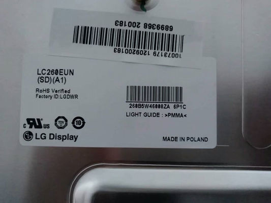 LC260EXN-SCB1 LG Ekran 26,0&quot; 1366(RGB)×768 400 cd/m² ENDÜSTRİYEL LCD EKRAN