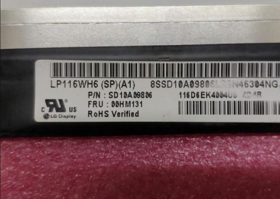 LP116WH6-SPA1 LG Ekran 11,6&quot; 1366(RGB)×768 300 cd/m² ENDÜSTRİYEL LCD EKRAN