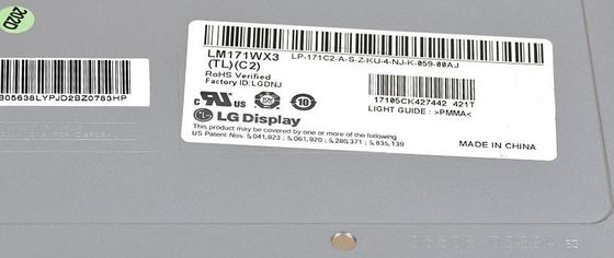 LM171WX3-TLC2 LG Ekran 17,1&quot; 1440(RGB)×900 250 cd/m² ENDÜSTRİYEL LCD EKRAN