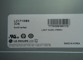 LC171W03-C4 LG. LCD 17.1" 1280×768 450cd/m2 Endüstriyel LCD Ekranı