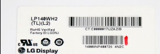 LP140WH2-TLL2 LG Ekran 14.0&quot; 1366×768 200 cd/m² ENDÜSTRİYEL LCD EKRAN