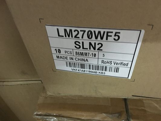 81PPI 27.0&quot; 1920x1080 300cd/m2 Kare LCD Panel LM270WF5-SLB1