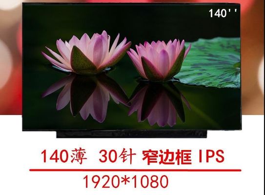 14.0&quot; 1920×1080 300cd/m2 Lcd Video Modülü 157PPI LP140WF3-SPC1