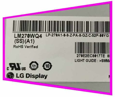 LM270WQ4-SSB1 LG Ekran 27.0&quot; 2560×1440 350cd/m2 ENDÜSTRİYEL LCD EKRAN