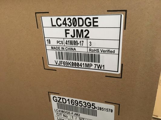 LC430DGE-FJM2 LG Ekran 43&quot; 3840×2160 390cd/m2 ENDÜSTRİYEL LCD EKRAN