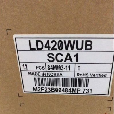 24 inç 1920×1080 700cd/M2 Tft Lcd Ekran 2PPI LD420WUB-SCA1