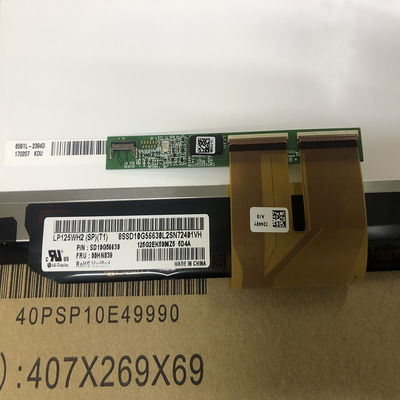 12.5in 1366x768 Lcd Ekran Panelleri 300cd/M2 125PPI LP125WH2-SPT1