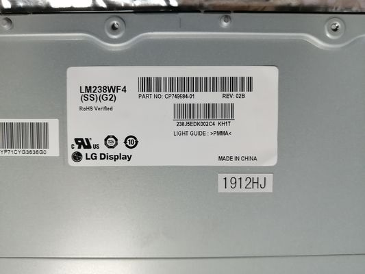 23,8&quot; 1920×1080 250cd/M2 TFT LCD Panel LM238WF4-SSG1 LG Ekran 92PPI
