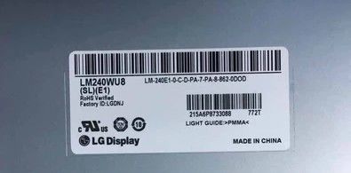 LM240WU8-SLE4 LG Ekran 24,0&quot; 1920(RGB)×1200 300 cd/m² ENDÜSTRİYEL LCD EKRAN