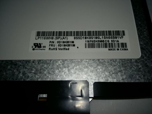 LP116WH8-SPA1 LG Ekran 11,6&quot; 1366(RGB)×768 250 cd/m² ENDÜSTRİYEL LCD EKRAN
