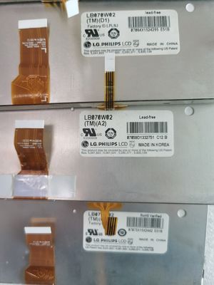 LB070W02-TMJ2 LCD 7.0" 480 ((RGB) × 234 220 cd/m2 SİYASATLIK LCD TESKİR