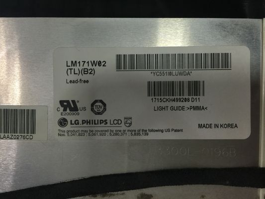 LM171W02-TLB2 LG.Philips LCD 17,1&quot; 1440(RGB)×900 250 cd/m² ENDÜSTRİYEL LCD EKRAN