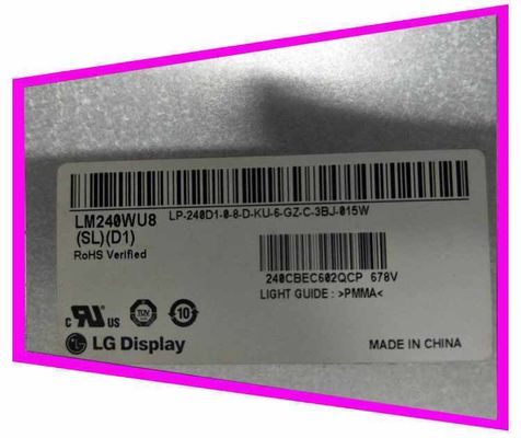 LM240WU8-SLD1 LG Ekran 24,0&quot; 1920(RGB)×1200 300 cd/m² ENDÜSTRİYEL LCD EKRAN