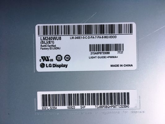LM240WU8-SLD4 LG Ekran 24,0&quot; 1920(RGB)×1200 250 cd/m² ENDÜSTRİYEL LCD EKRAN