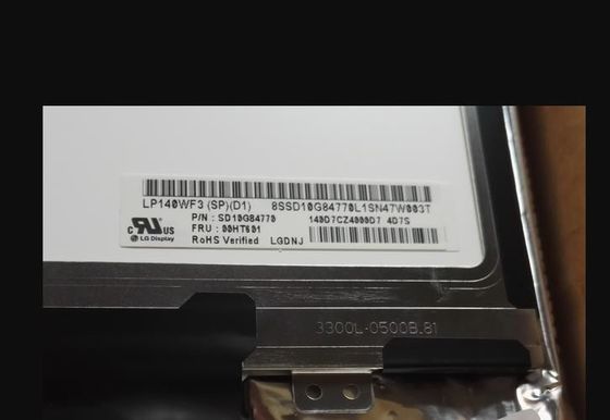 300cd/m2 14.0in 157PPI Kare Tft Ekran LP140WF3-SPD1 1920×1080