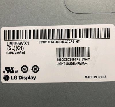 LM195WX1-SLC1 LG Ekran 19,5&quot; 1440(RGB)×900 250 cd/m² ENDÜSTRİYEL LCD EKRAN