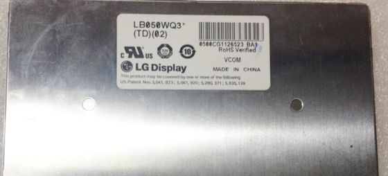 LB050WQ3-TD02 LG.Philips LCD 5.0&quot; 480×272(RGB) 500 cd/m² ENDÜSTRİYEL LCD EKRAN