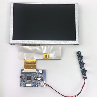 5.0&quot; 800×480 RGB 188PPI Endüstriyel Lcd Panel HSD050IDW1-A20 HannStar 0.98W