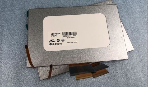 7.0&quot; 800×480 350cd/M2 134PPI Kare Tft Ekran LB070WV6-TD08