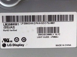 20.0&quot; 250cd/M2 NTSC Endüstriyel Lcd Panel CSHD 111PPI LM250WW1-SSA2
